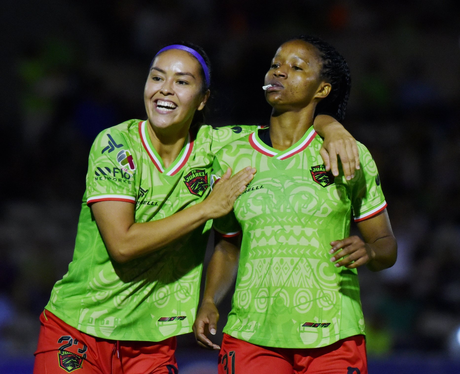 Seoposenwe makes women's football history in Mexico Centre Circle